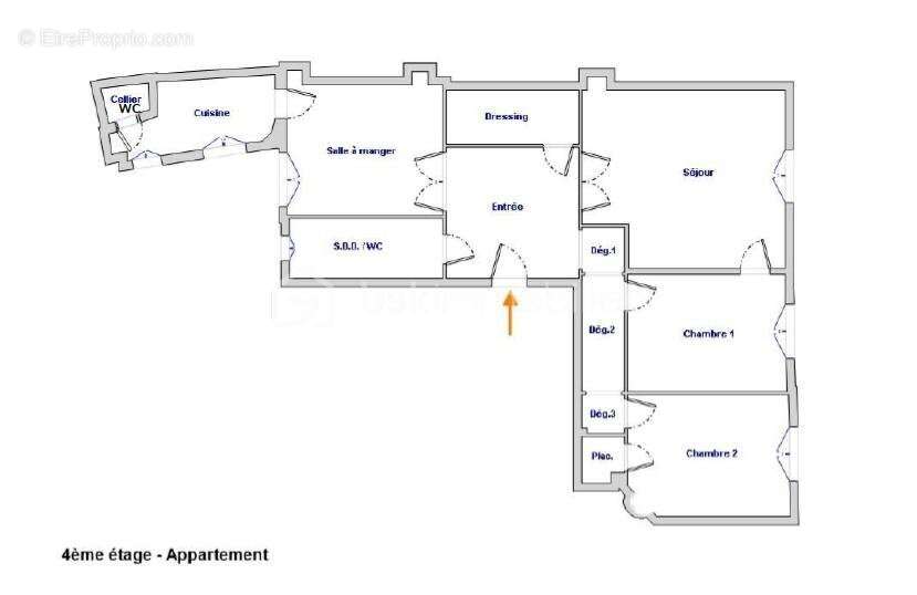 Appartement à PARIS-6E