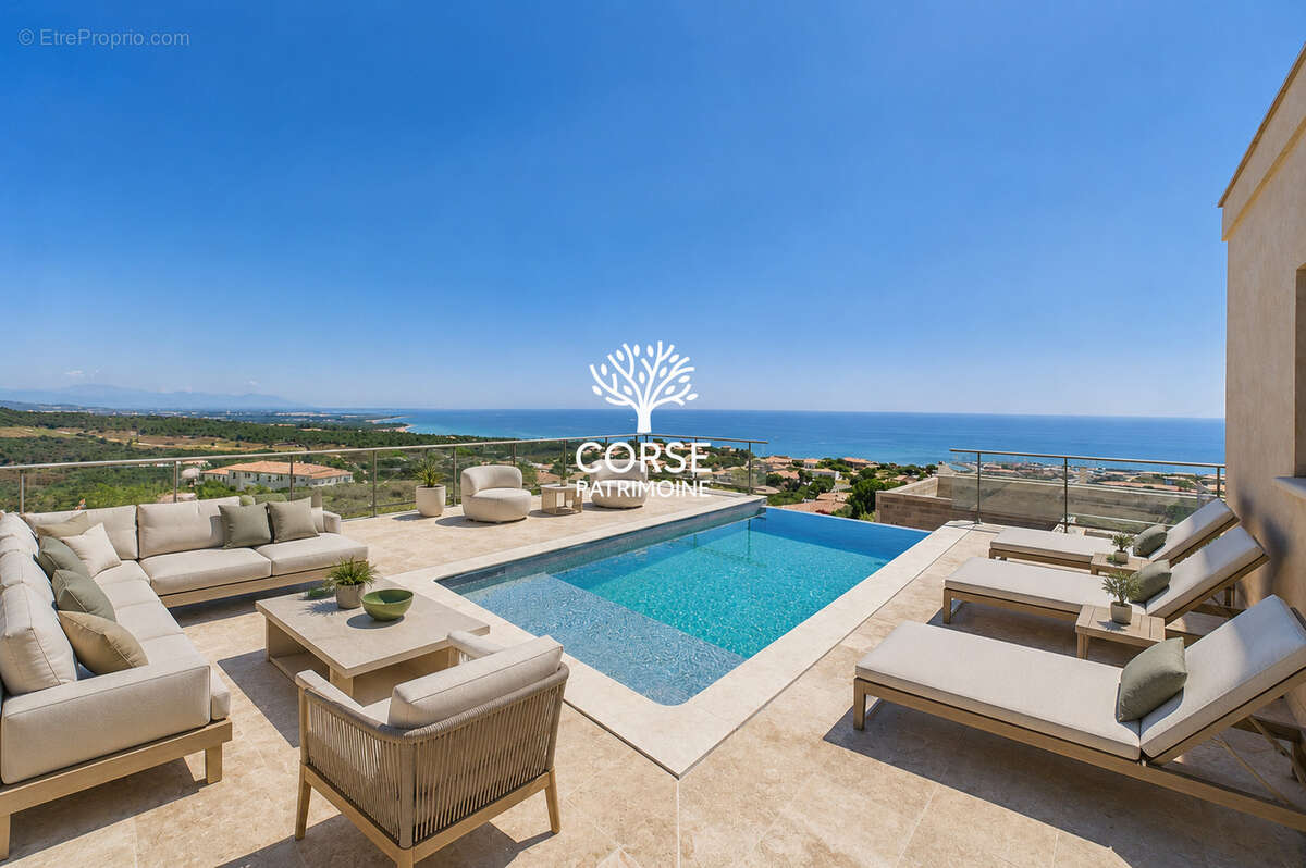 Villa T5 vue mer, piscine à débordement - photo 3
