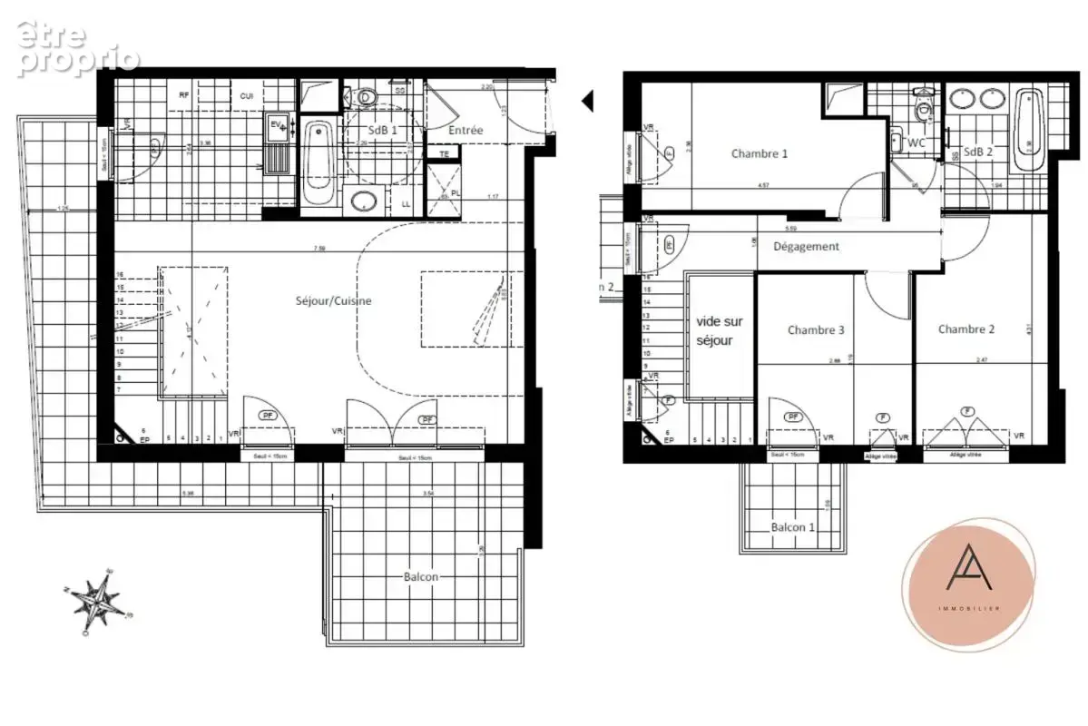 Appartement - photo 13