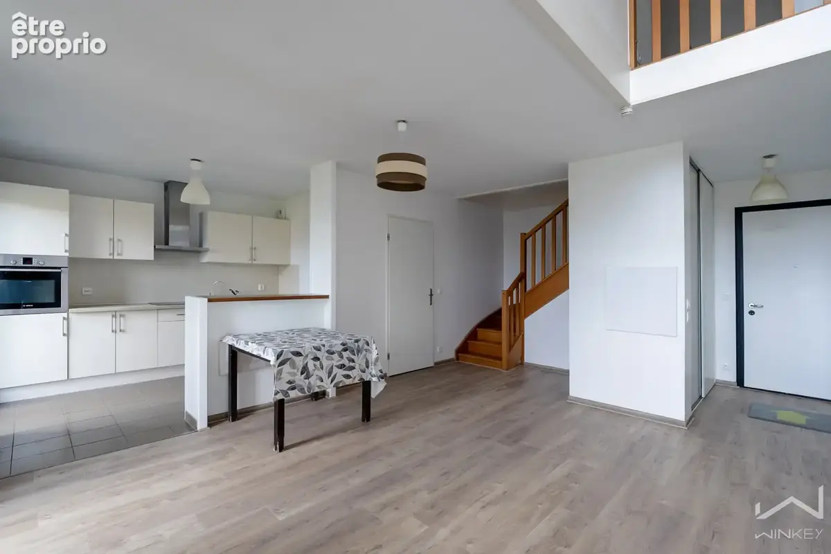 Nanterre Chemin de l'Île — Duplex lumineux 3 pièces — 67,52 m2 — Loggia — Parking - photo 4