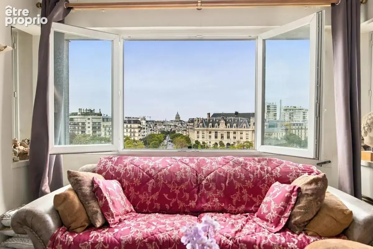 Paris 13e – Place d’Italie - 5 pièces de 99 m² - vue panoramique - photo 1