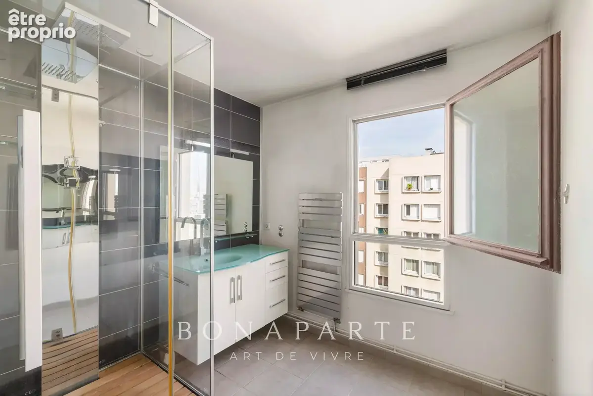 Paris xixe – belleville – dernier étage - rooftop de 92 m² avec terrasse de 68 m² - photo 10