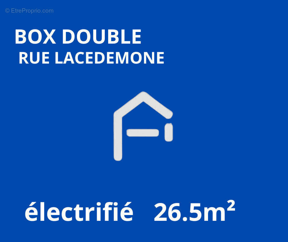 Parking à MARSEILLE-6E