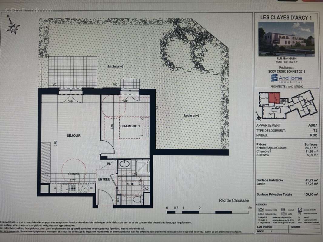 Appartement à BOIS-D'ARCY
