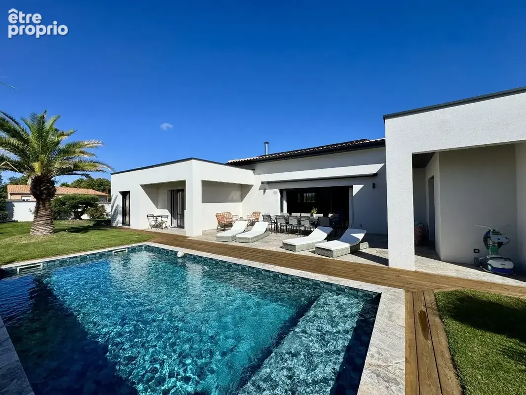 Maison contemporaine, piscine, proche St Andrée - photo 21