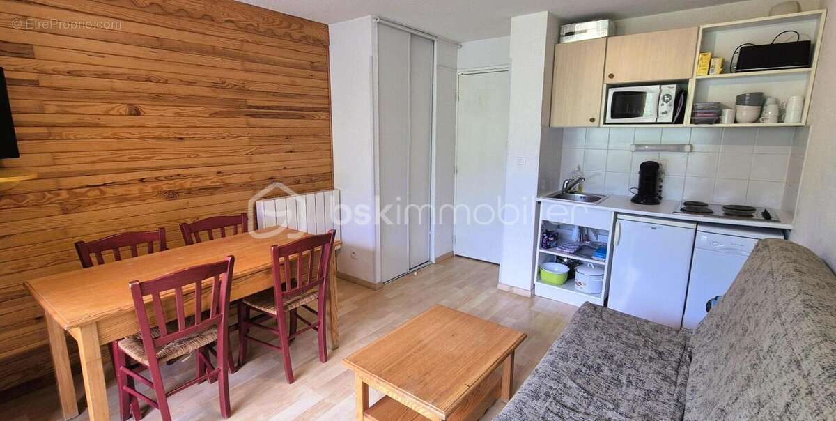  appartement 6 couchages – résidence avec piscine – la foux d'allos – espace lumière ‍ - photo 2