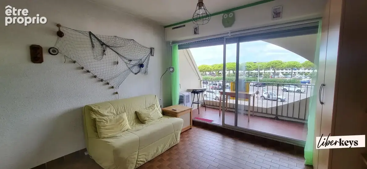 Appartement Port Camargue 20 m2 - Piscine -  1 place parking - 1 cave - photo 5