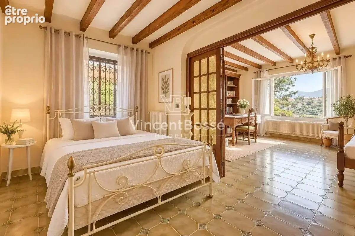 Nice – pessicart  maison individuelle + apercue mer + dépendance  terrain 2 800 m² - photo 6