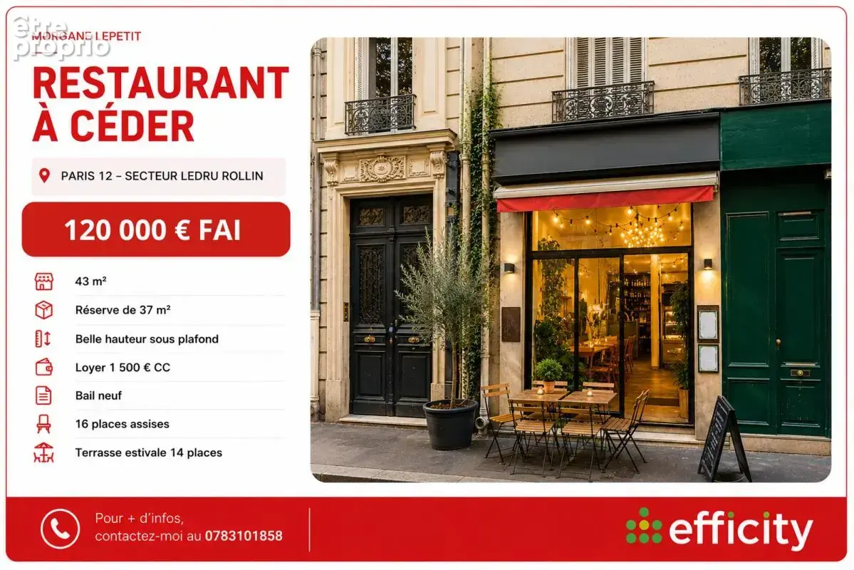 Commerce à PARIS-12E