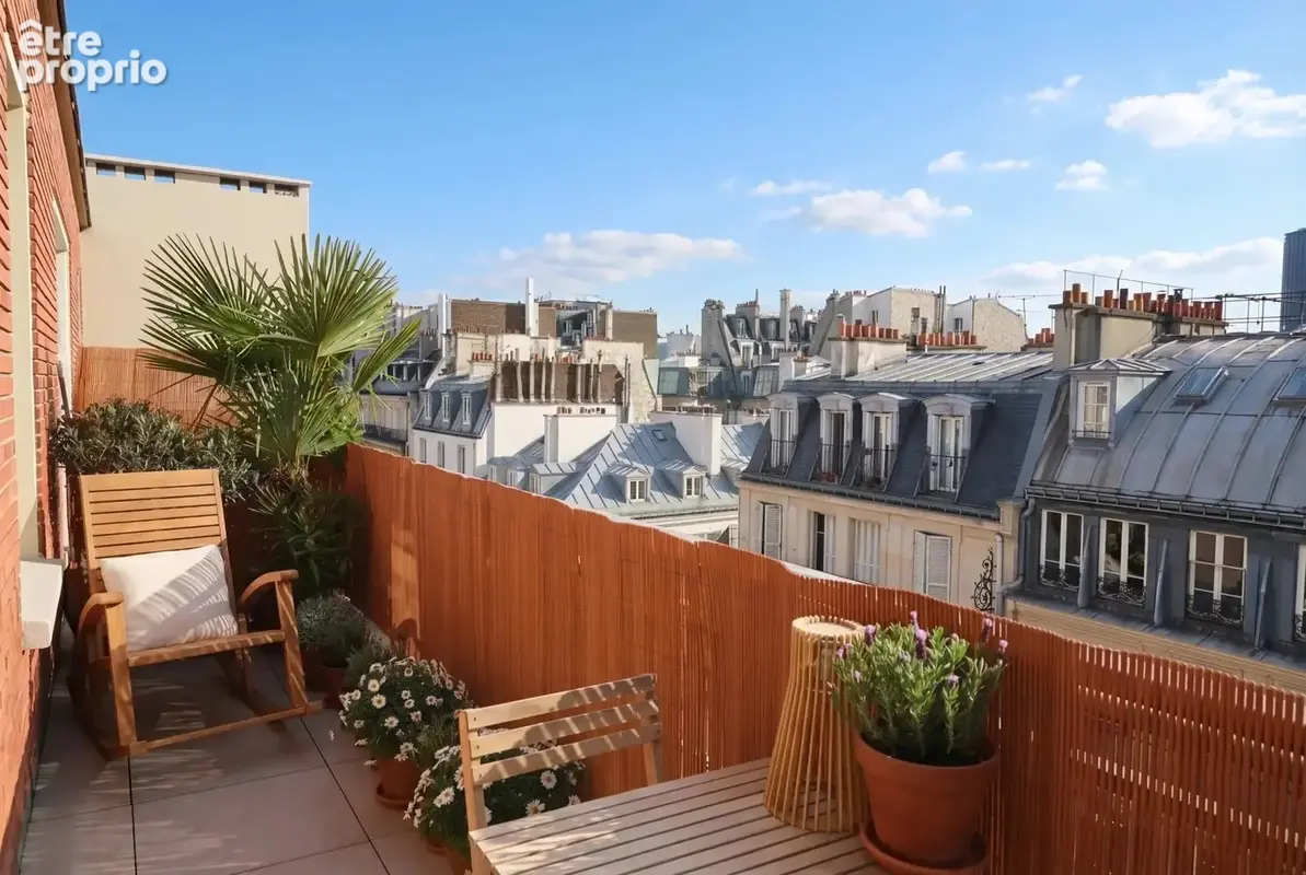 Luxembourg/Val-de-Grâce : un studio baigné de soleil ouvrant sur 2 terrasses - photo 12