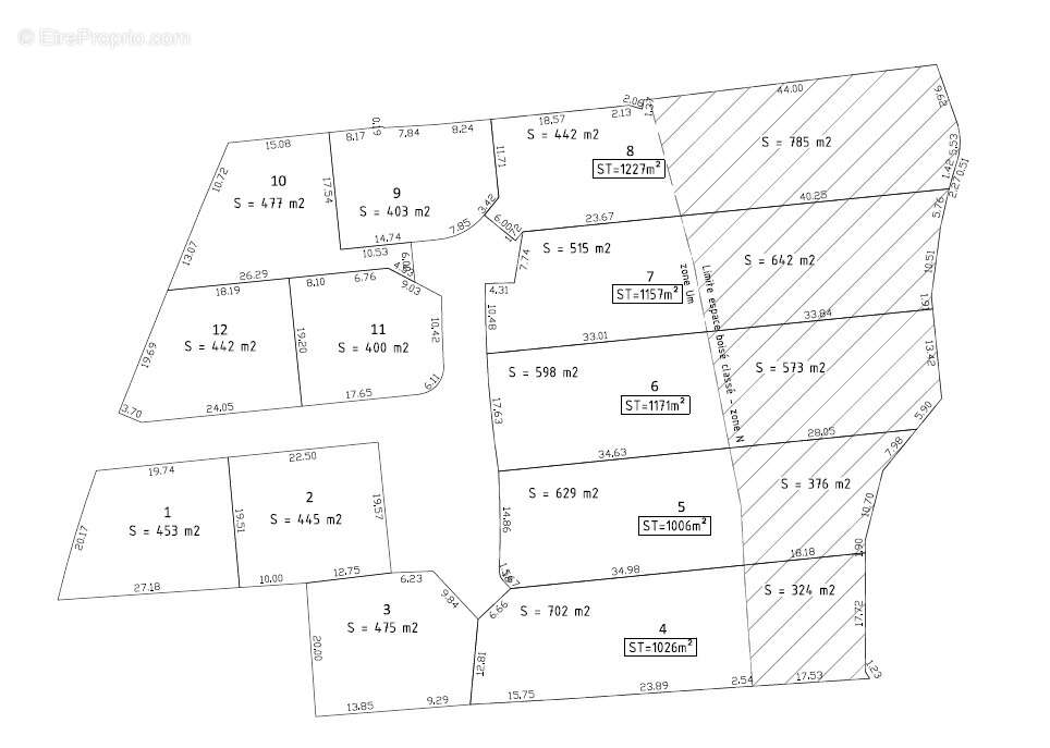 Terrain à SAINT-DENIS