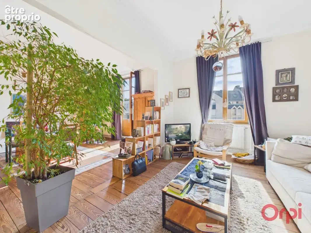 Appartement bourgeois de charme en duplex – 76.26 m² carrez (88.50 m² au sol) – strasbourg boulevard clémenceau - photo 1