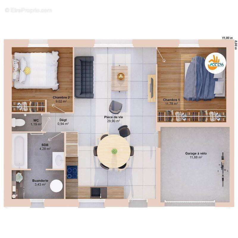 Maison à SAINT-BRIEUC