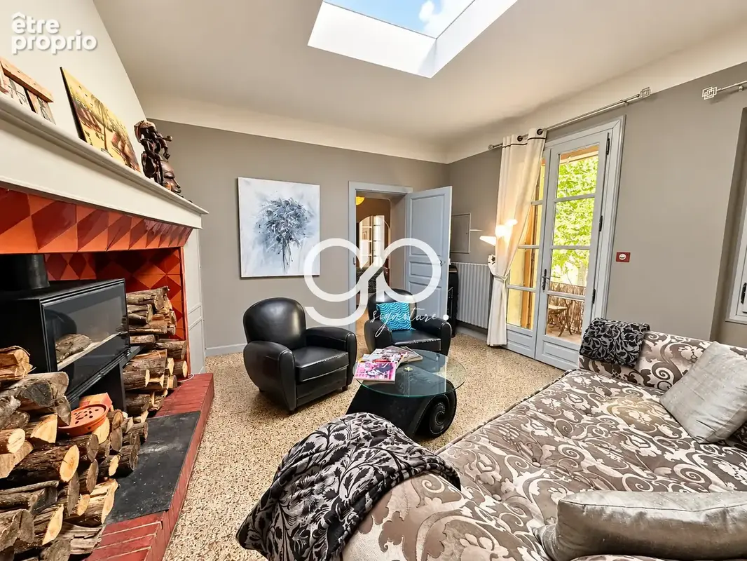 Maison à vendre les matelles - maison de maître 289 m2 - 6 chambres - terrasse 52 m2 - gîte / chambres d’hôtes - photo 17