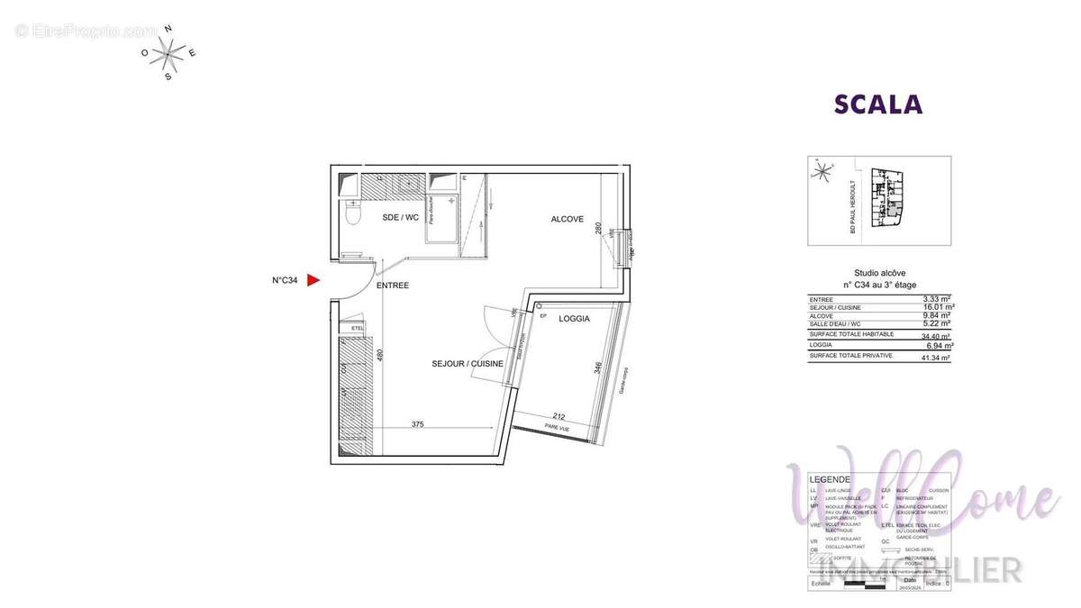 Appartement à COGNIN