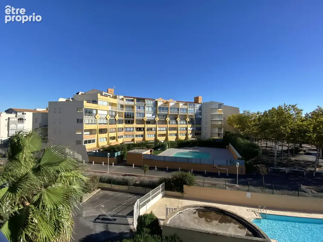 Cap d'agde- plage richelieu- t2 cabine- terrasses- garage- ascenseur - photo 13