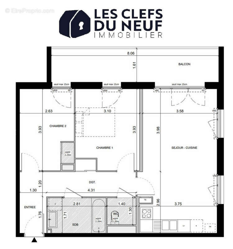 Appartement à TOULOUSE