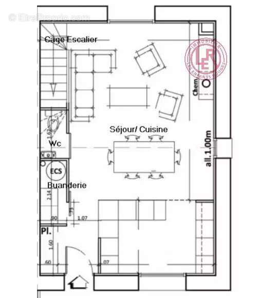 Appartement à LE PUY-SAINTE-REPARADE
