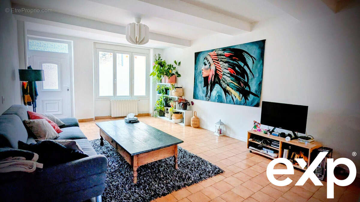 salon - Maison à ASTAFFORT