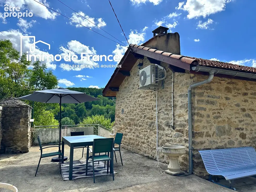 Villefranche de Rouergue, maison en pierre 2 chambres 69 m2 - photo 3