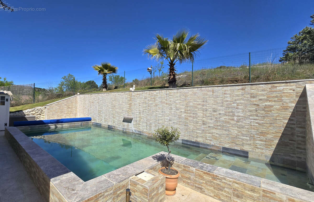Villa contemporaine 2018 de 150m2  dpe a  piscine pierre de bali  300m du village  caumont-sur-durance - photo 26