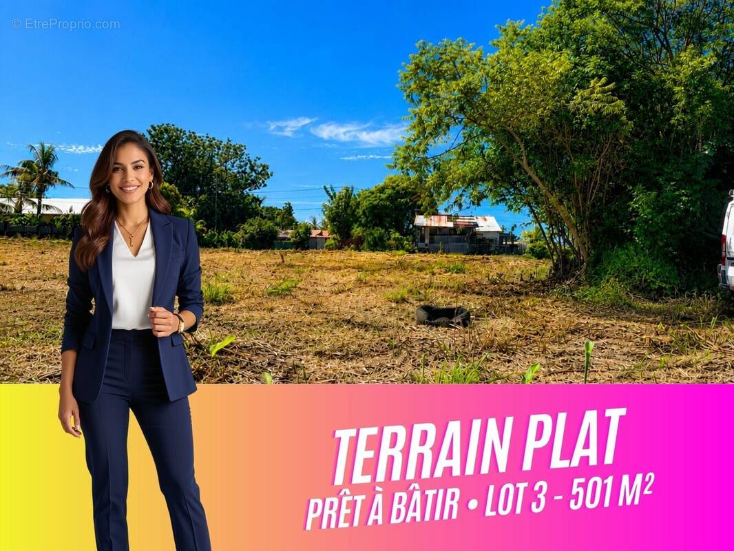 Terrain à SAINT-BENOIT