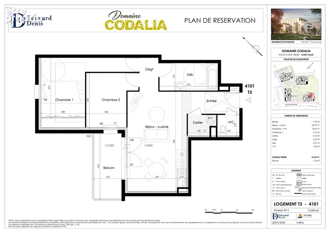 Appartements T3 - Programme neuf Vallet - Livraison 2ème trimestre 2029 - photo 7