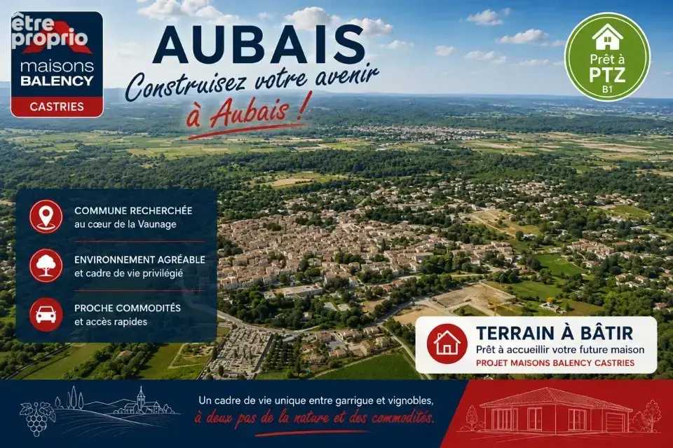 Terrain 630 m² à vendre à Aubais (30250) - photo 2