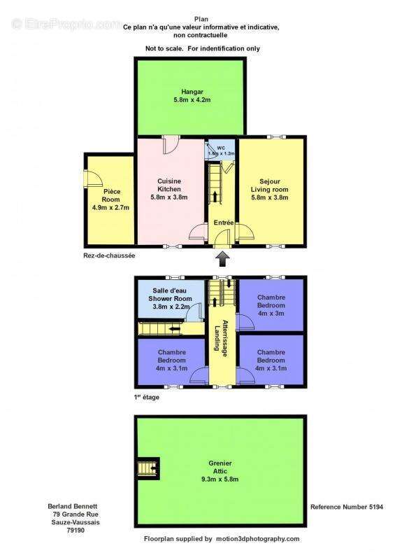 Maison à SAUZE-VAUSSAIS