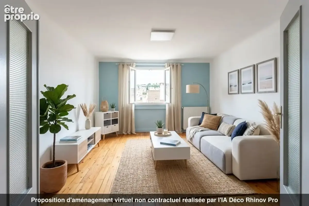 Appartement de 87m² avec box à vendre 4 pièces UNIEUX (42) - photo 2