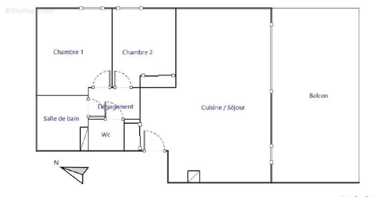 Appartement à SAINT-PRIEST