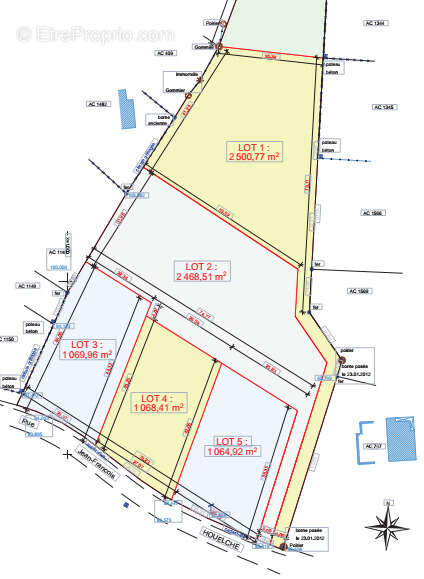 Terrain à VIEUX-FORT