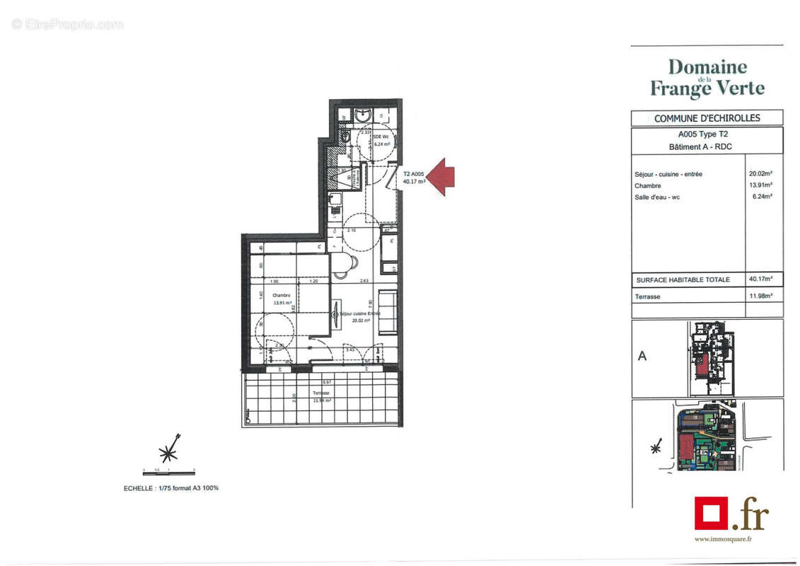 Appartement à ECHIROLLES