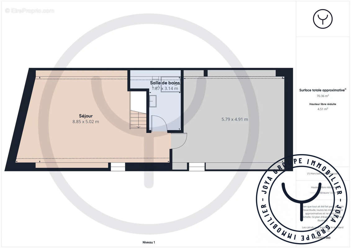 Appartement à MAIZIERES-LA-GRANDE-PAROISSE
