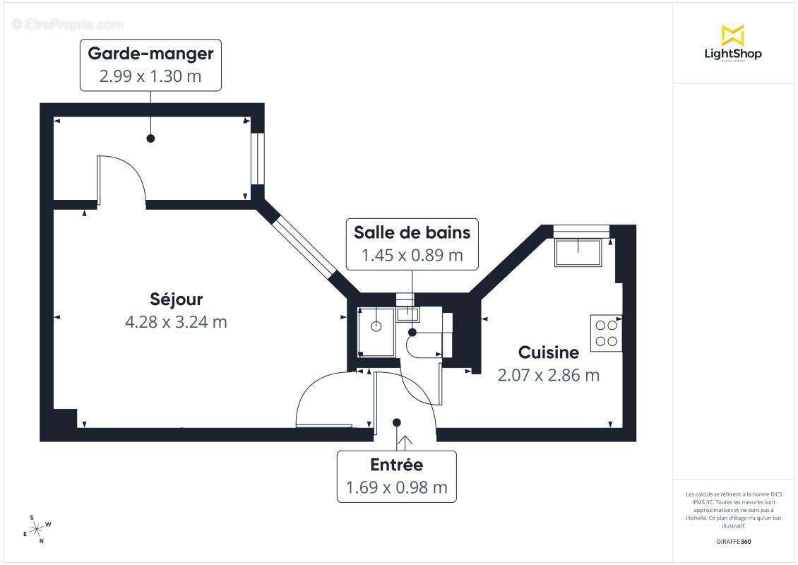 Appartement à PARIS-20E