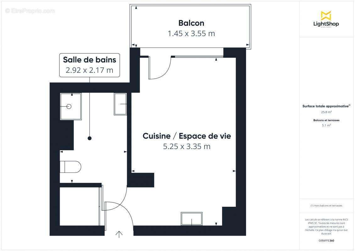 Appartement à LES LILAS