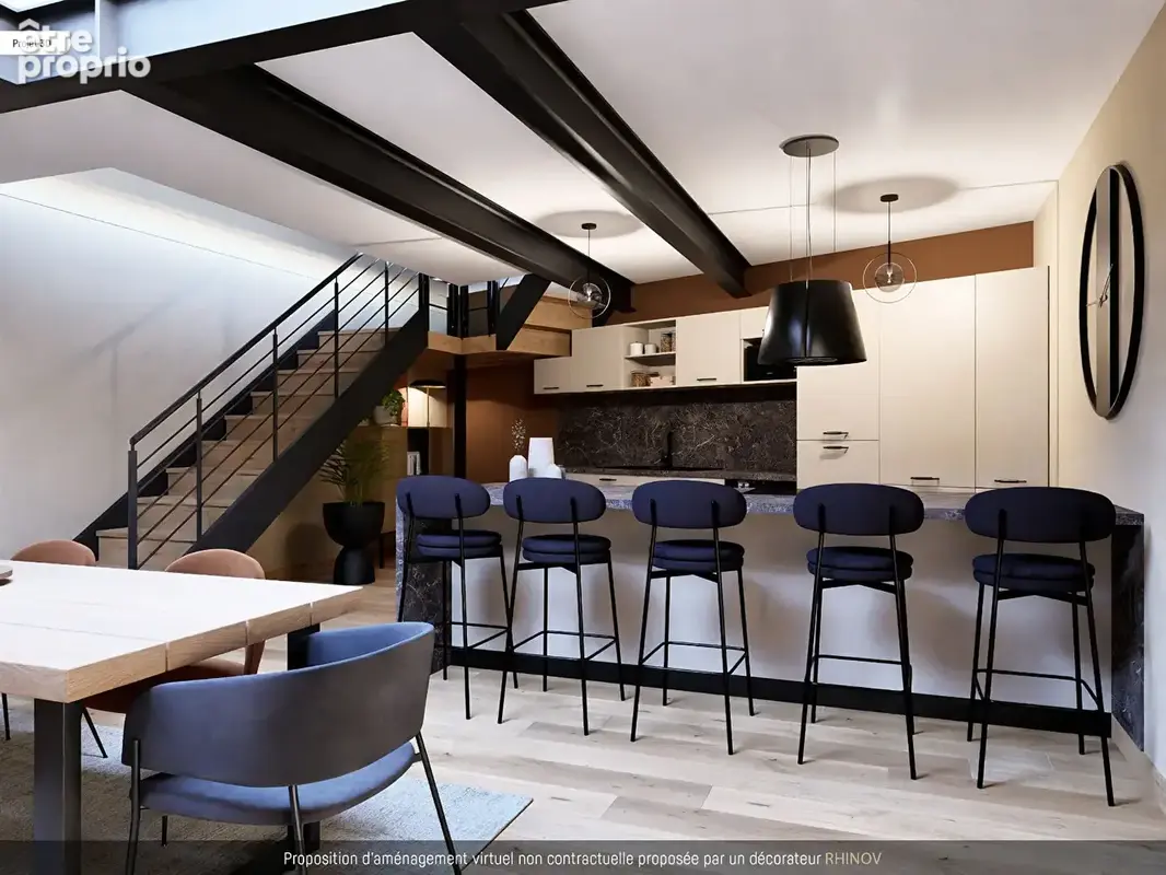 Maison - beaux volumes - standing - professions liberales acceptees - photo 2