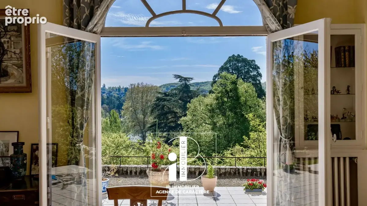 Samois sur seine – propriété de charme 238m² – vue seine - photo 5