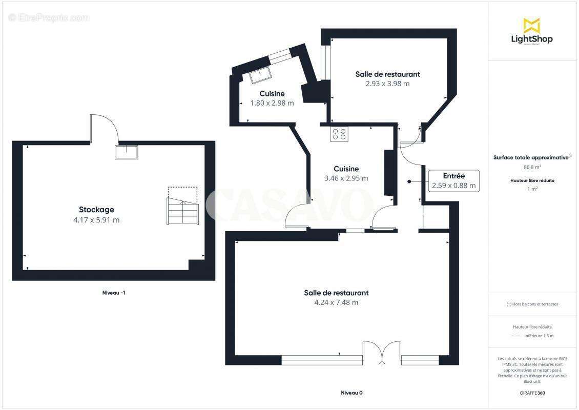 Appartement à PARIS-14E