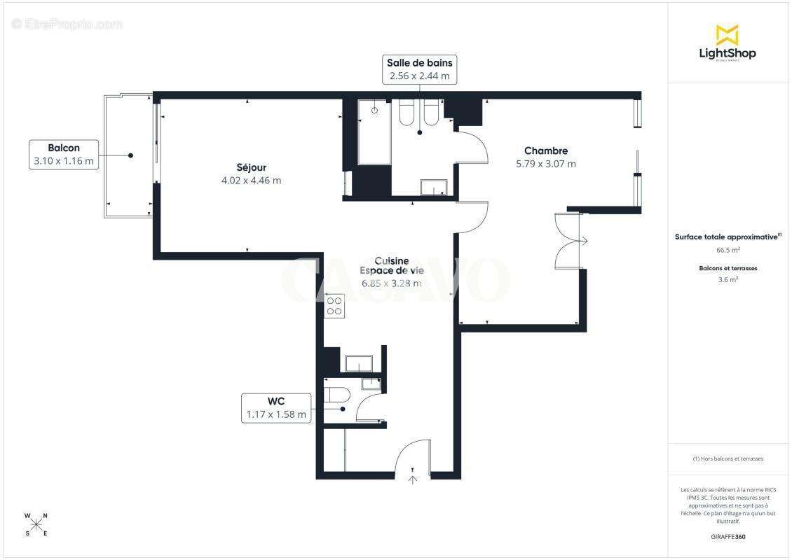 Appartement à NEUILLY-SUR-SEINE
