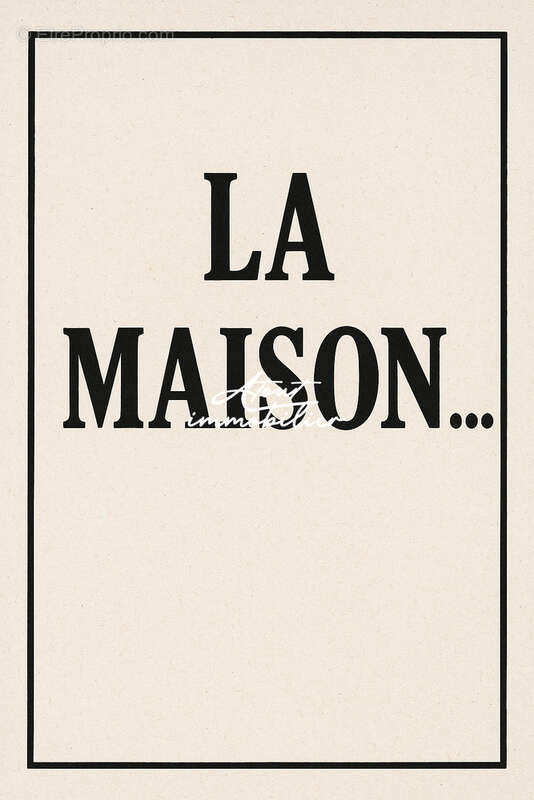 Maison à GIGNAC