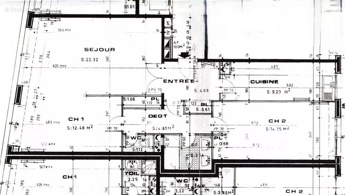 Appartement à PARIS-20E