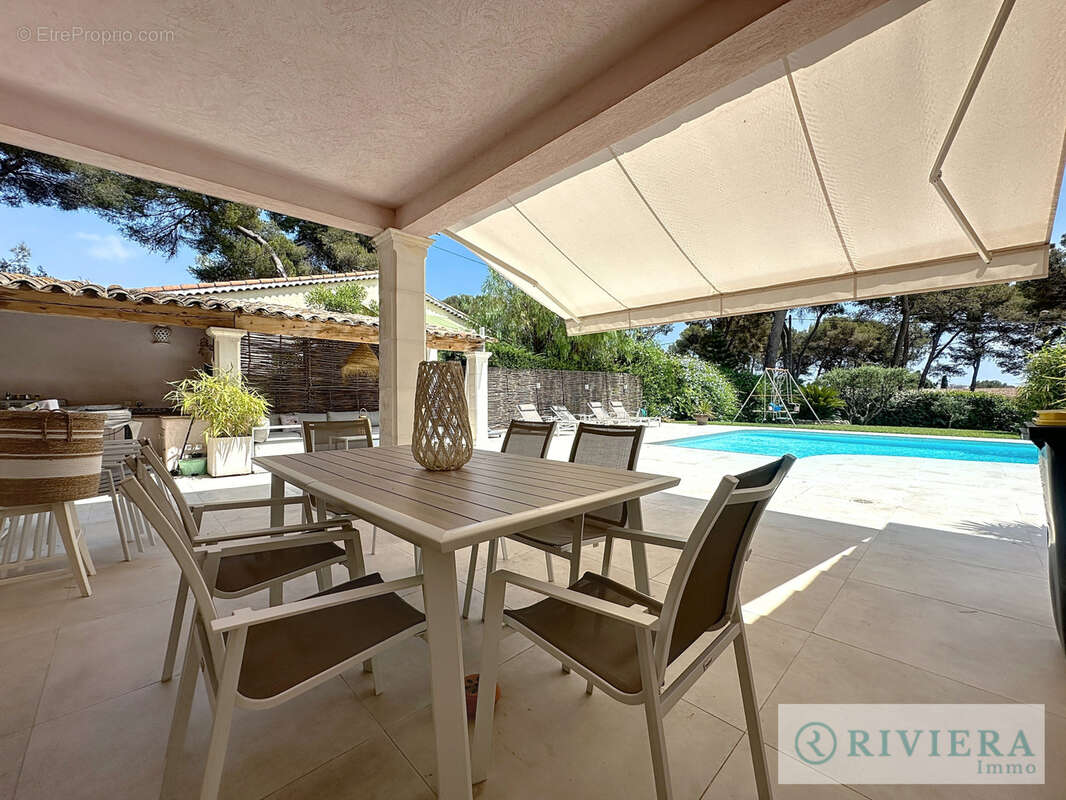 Le cannet pinede villa t5  individuelle  145 m2 piscine jardin sud 1000m2 garage 135m2 - photo 4