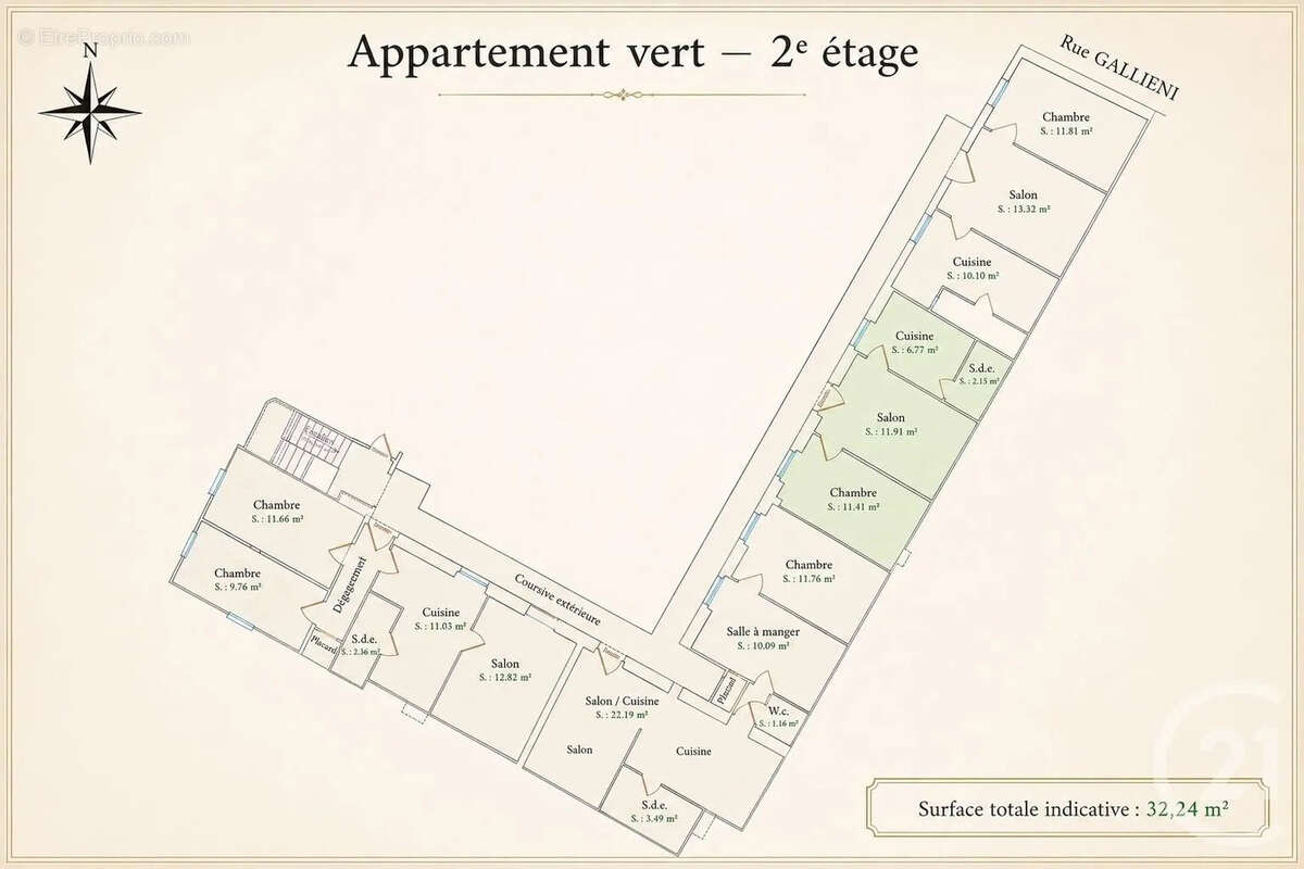 Appartement à BEAULIEU-SUR-MER