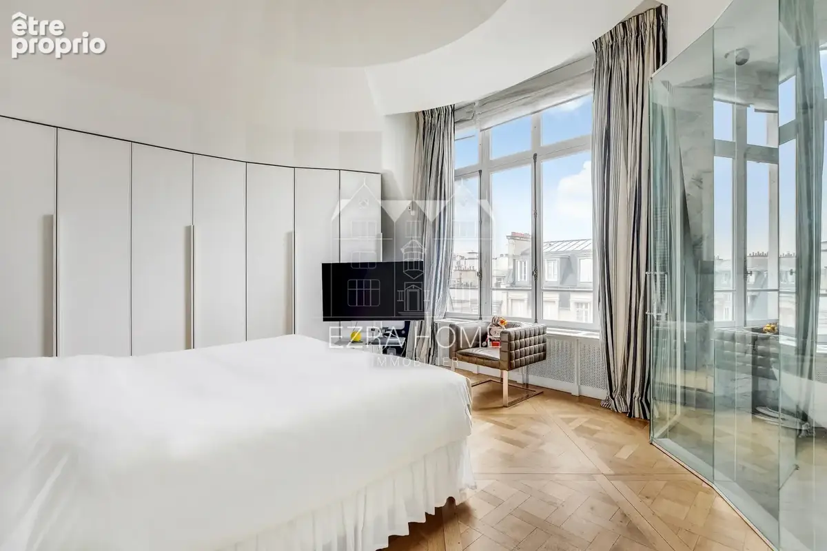 Paris 16 éme - auteuil - dernier étage - duplex d’exception - 227,61 m2 - 4/5 suites - balcon - climatisation - photo 12