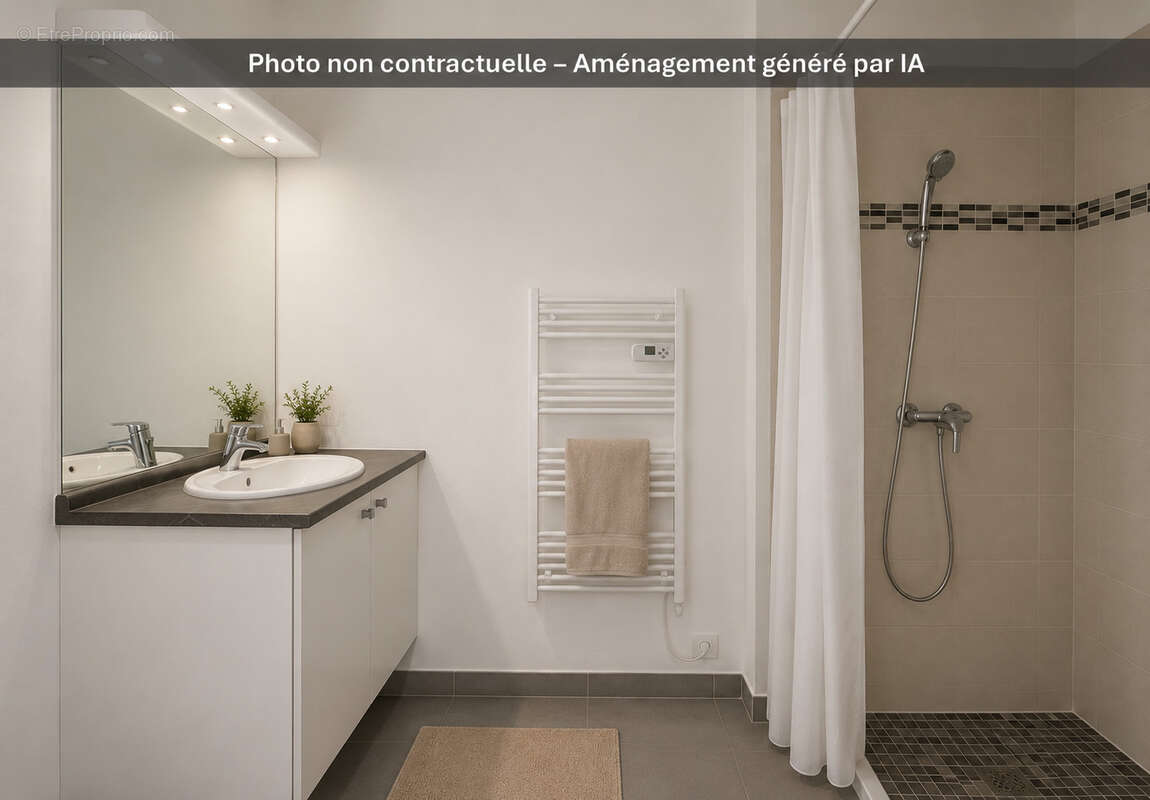 T1bis Croix-Daurade, terrasse 8m2 et parking sous-sol - photo 4