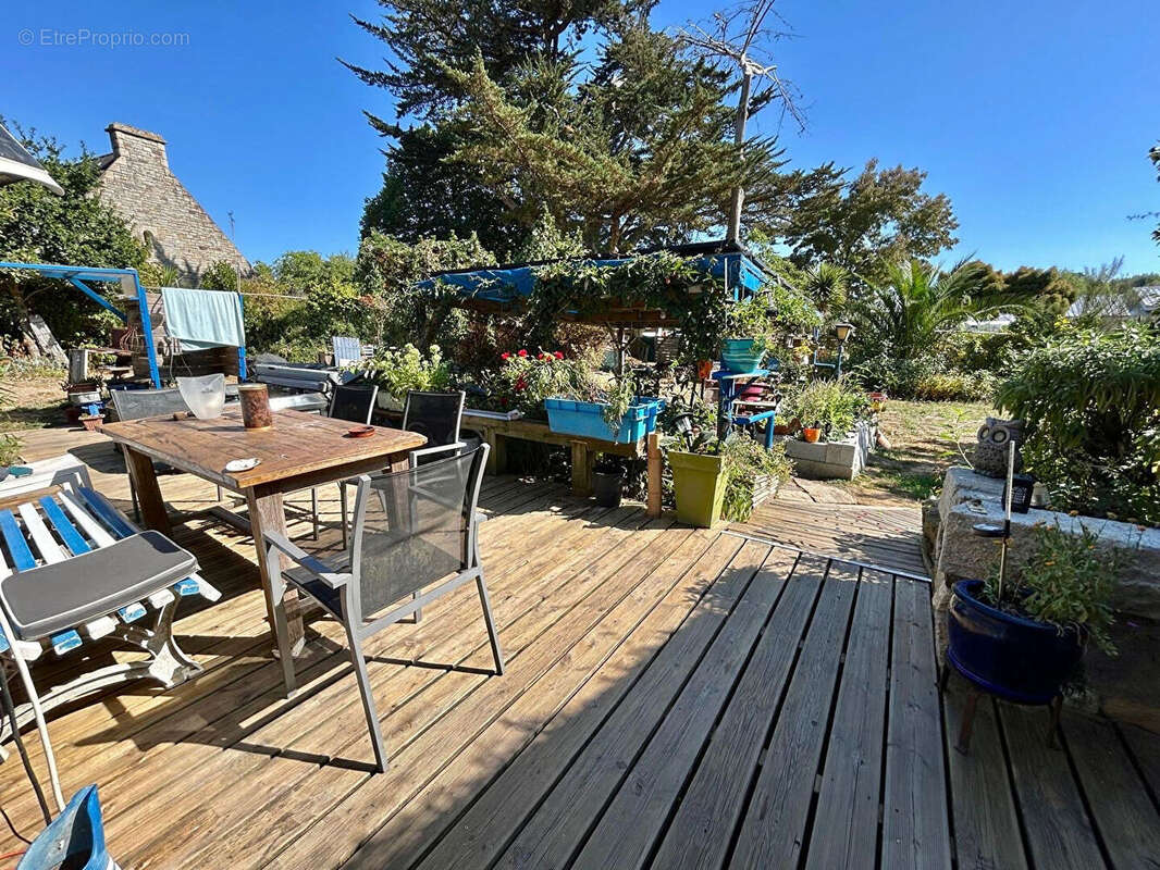 La Typique Longère de charme à Fouesnant CAP-COZ - 7 pièces, 142 m², terrain 1040 m², 150 m de la plage. - photo 6