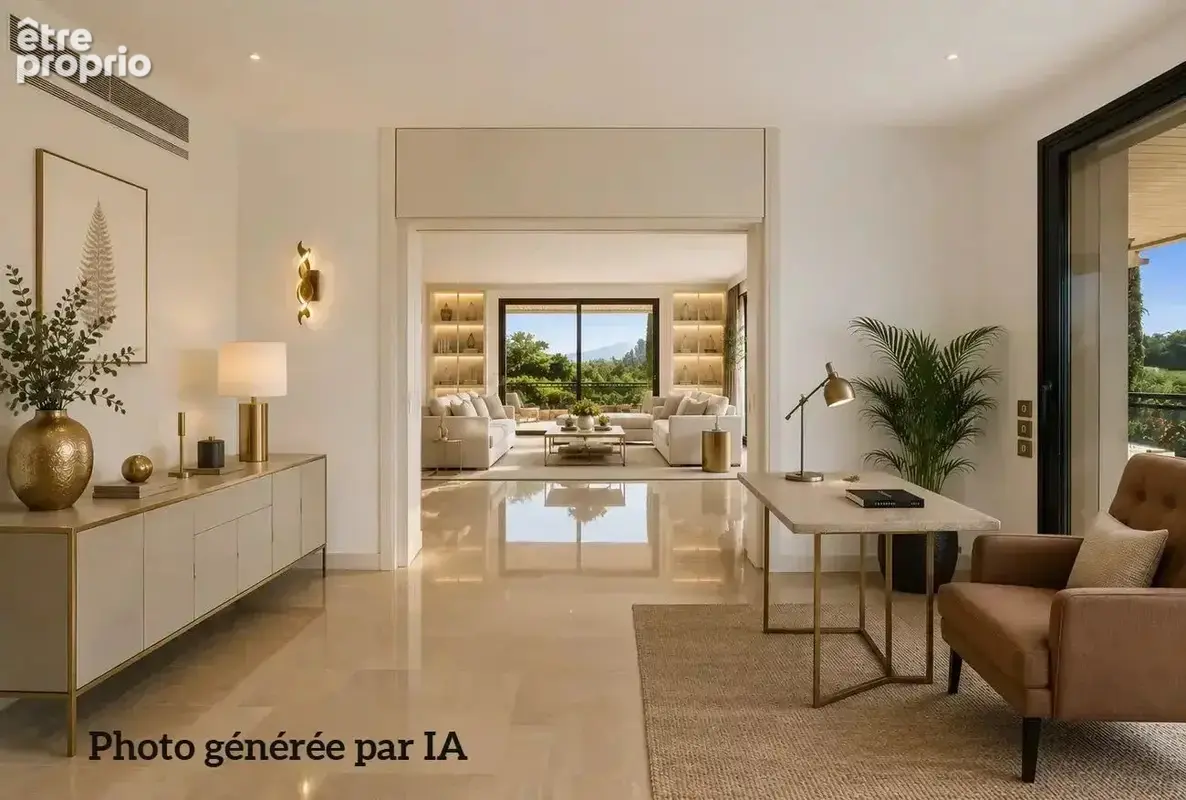 Cannes vente vaste appartement 6 pièces proche plages - photo 5