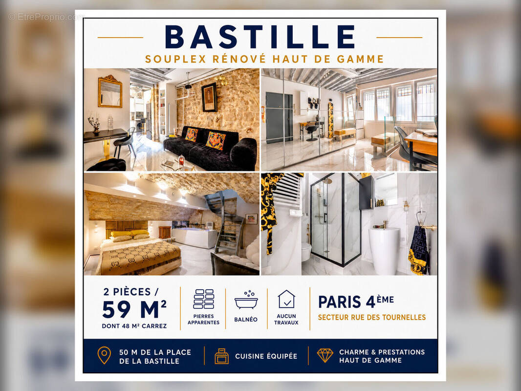 Photo 1 - Appartement à PARIS-4E
