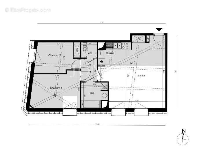 Appartement à TOULOUSE